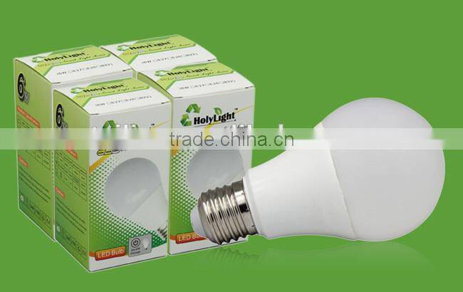 factory price 6w, 600ml smart led light, led bulb.