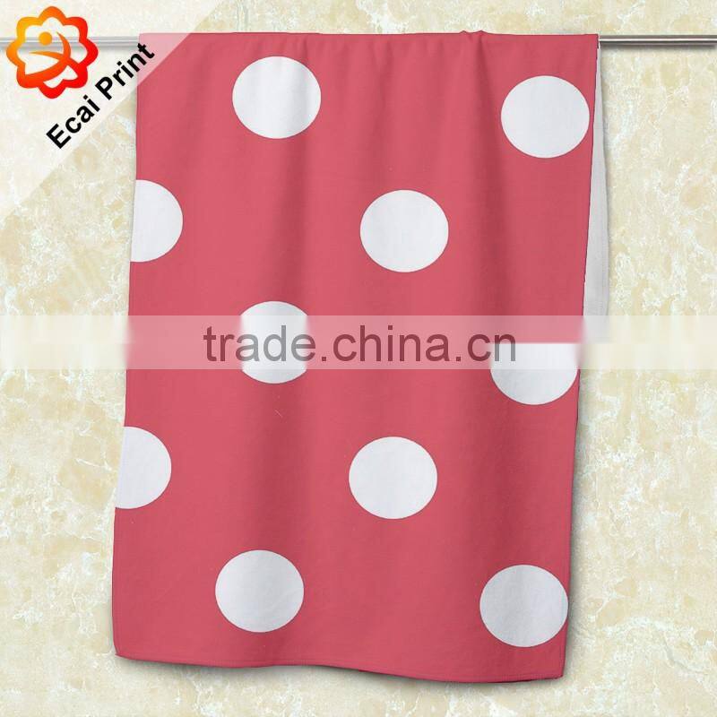 Hot sale professional dye sublimation promotional beach towel