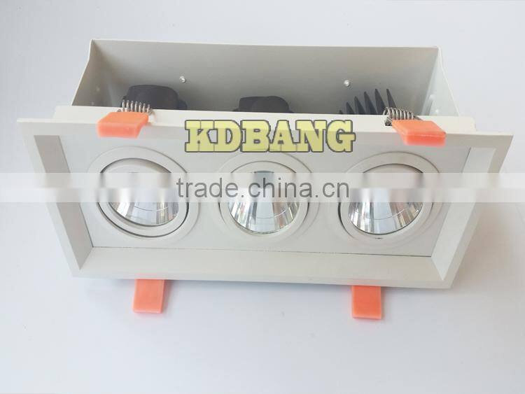 China ceiling light new 24w recessed square led downlight