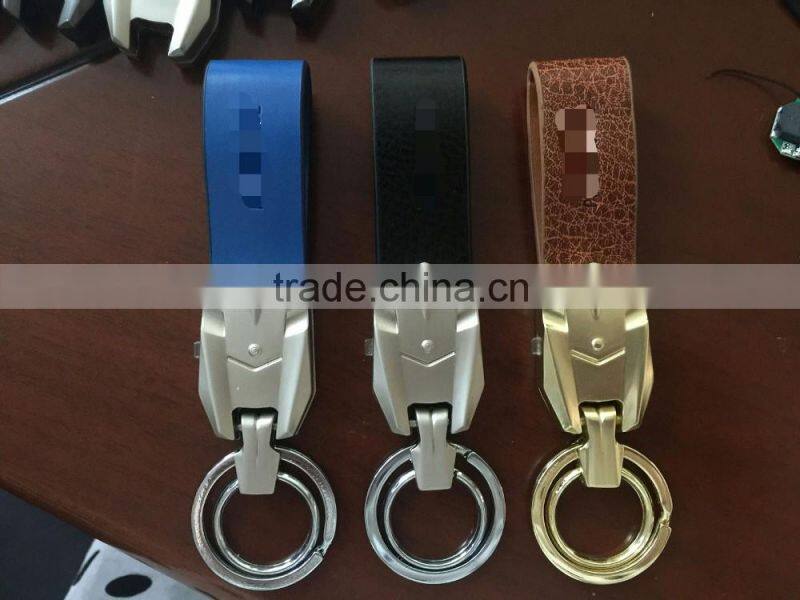 Bluetooth APP Based Anti Theft Car Key Chain Security Lock Cable Alarm Zinc Alloy Clasp