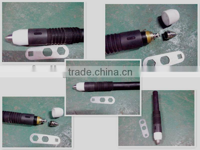 P80 plasma cutting straight torch head