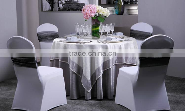 Spandex Chair Covers, Wedding Banquet Party Chair Covers,Ruffled Chair Covers