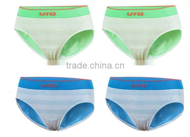 CoolMax Seamless Panties, Moisture Wicking Panty for Yoga, Cycling, Running