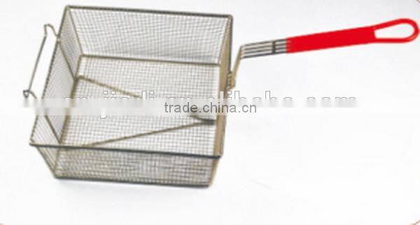 Customized useful fry basket inside frying pot