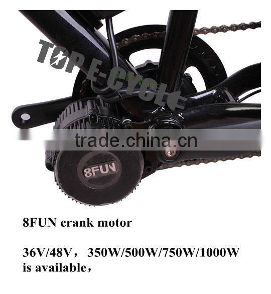 Aluminium Alloy Unique Design 7-Speed Gear CE Certificate 36V 250w 26 Inch Battery Bike