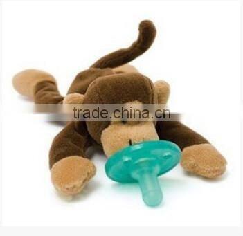 custom pacifiers plush toys/custom pacifiers plush toy/wholesale baby pacifiers
