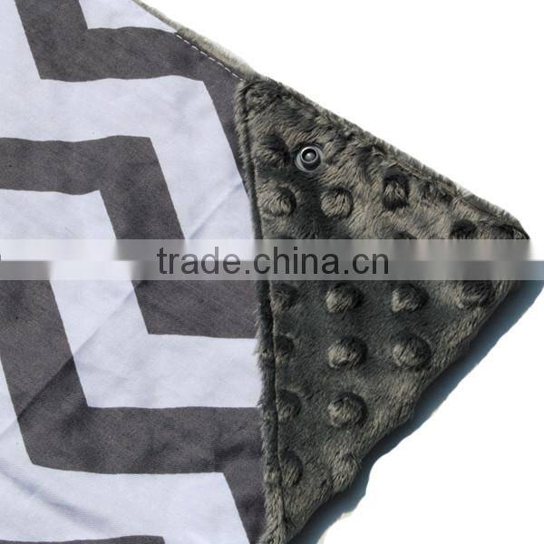 2016 Crazy Sale Child Birthday Gift Grey Kid Cotton Bib for Collection