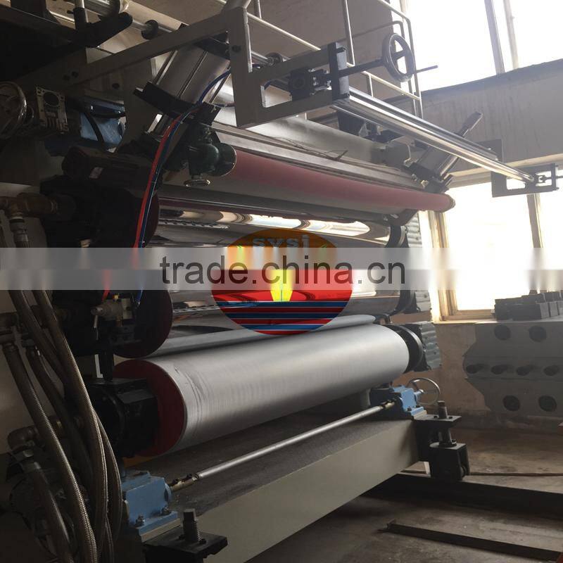 PVC faux marble sheet production line/plastic extrusion line