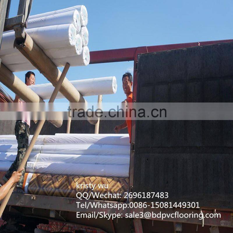 2.0mm waterproof commercial PVC flooring