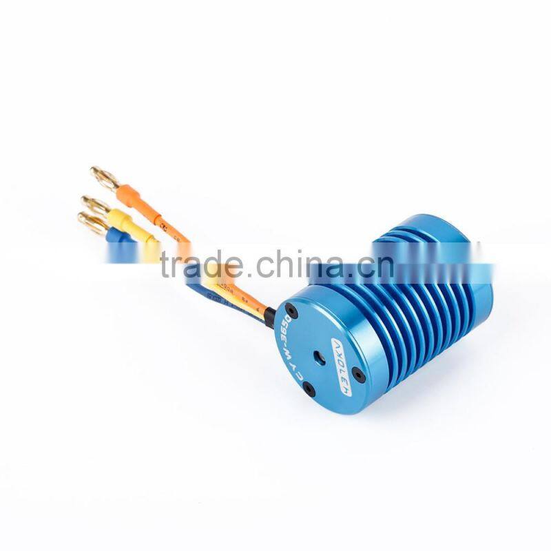 3650 4370KV Slot Sensorless BL Motor with 45A Brushless ESC for 1/10 RC Car Truck