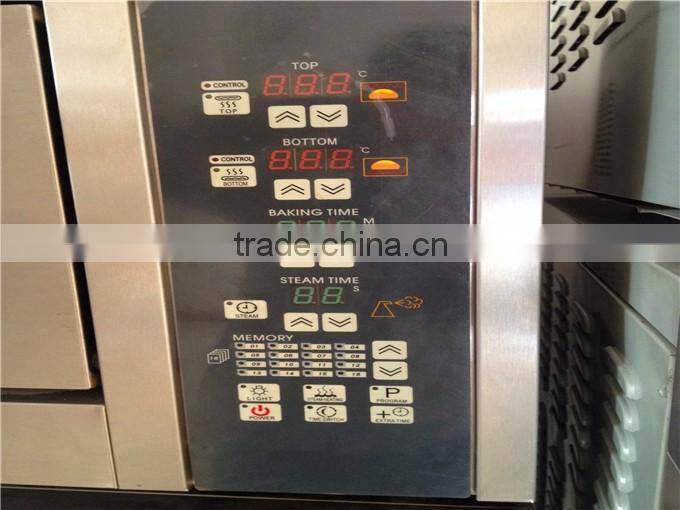 European Electric Pizza Oven with Stone Steam Microcomputer control panal