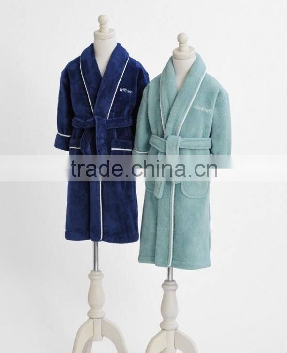 Jinhua wholesale hooded cheap coral fleece cute baby bathrobes