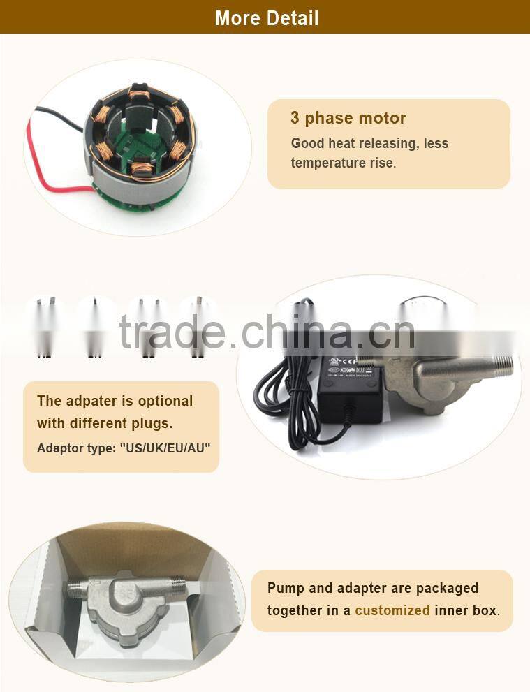24V DC brushless centrifugal beer pump for Party pumps system