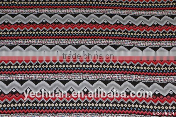 Alibaba china printing rayon fabric blouse for middle aged women