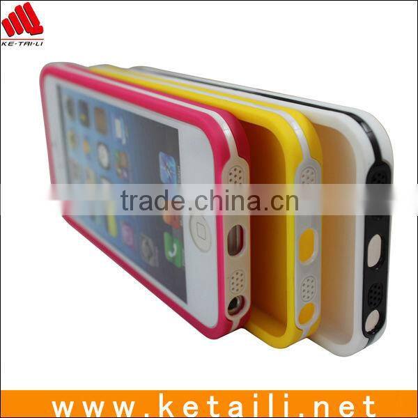 Double color design for iphone 5 cover