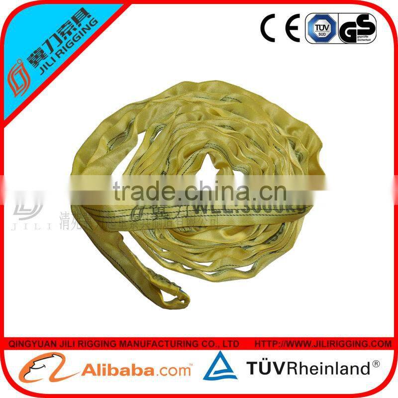 polyester endless round lifting sling/round lifting sling