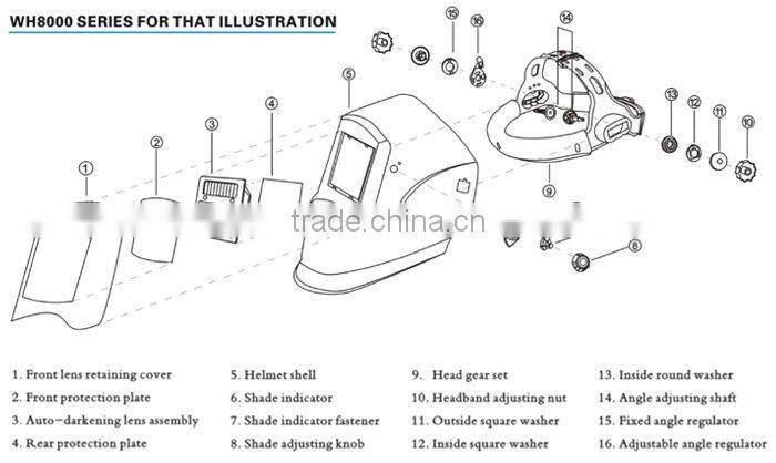 purifying air japan welding helmet with ventilation