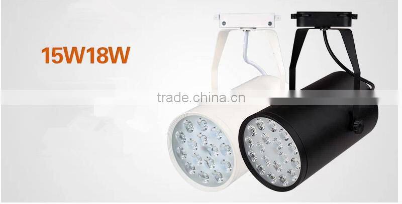 high lumen adjustable commercial led track light with CE RoHs