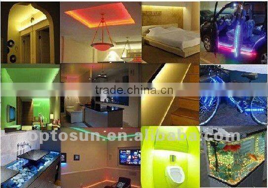 low cost rgb led strip 5v for cars/bikes/toy cars