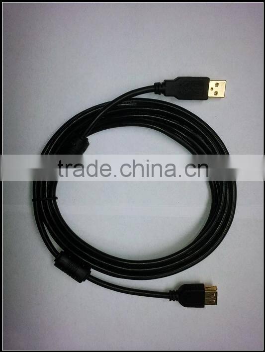 efficient 1ft transparent AM to AF usb2.0 cable extension cord