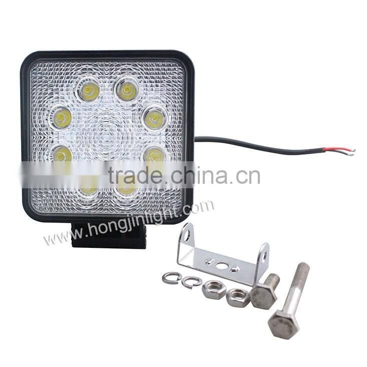 square super bright led flood light black