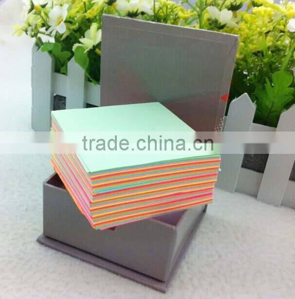 factory custom paper cube memo pad