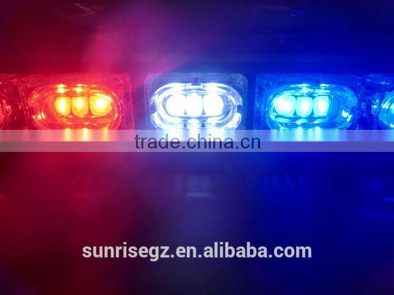 Emergency Vehicle LED Traffic Advisor Strobe Light bar, LED Directional Warning Light Bar(SR-DL-820-2)1W Linear Type LED