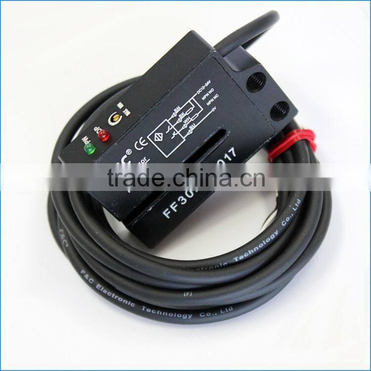 Aluminum metal case optical label sensor infrared IP66