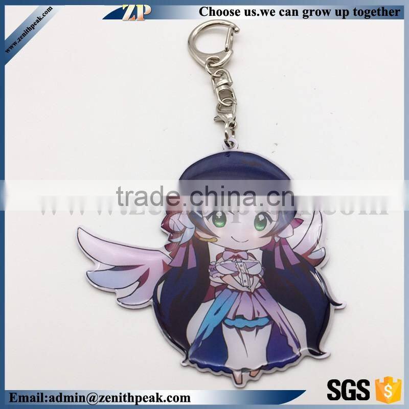 Promotional printing T-Shirt keychain/T-Shirt keyring/T-Shirt key holder