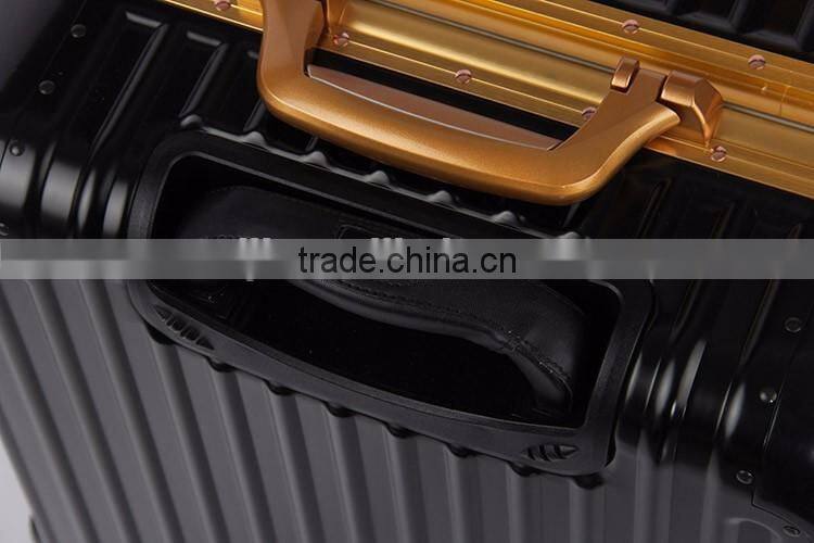 China supplier Sun Hope professional aluminum luggage case with GPS