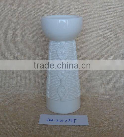Hot sale innovative outdoor handing ceramic candle holders wholesale