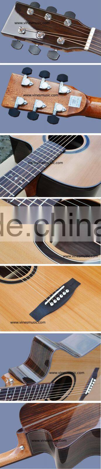 41" cutway acoustic guitar hollow body guitar (W-MDS-41A)