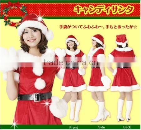 2015 cheap and high quality santa costume wholesale