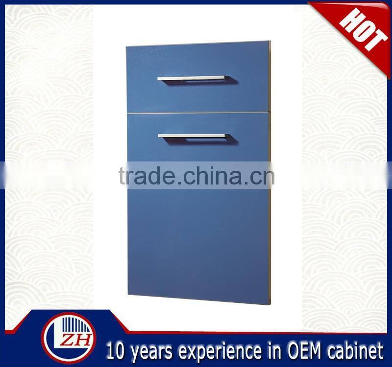 best selling uv plain color laminate kitchen swinging door