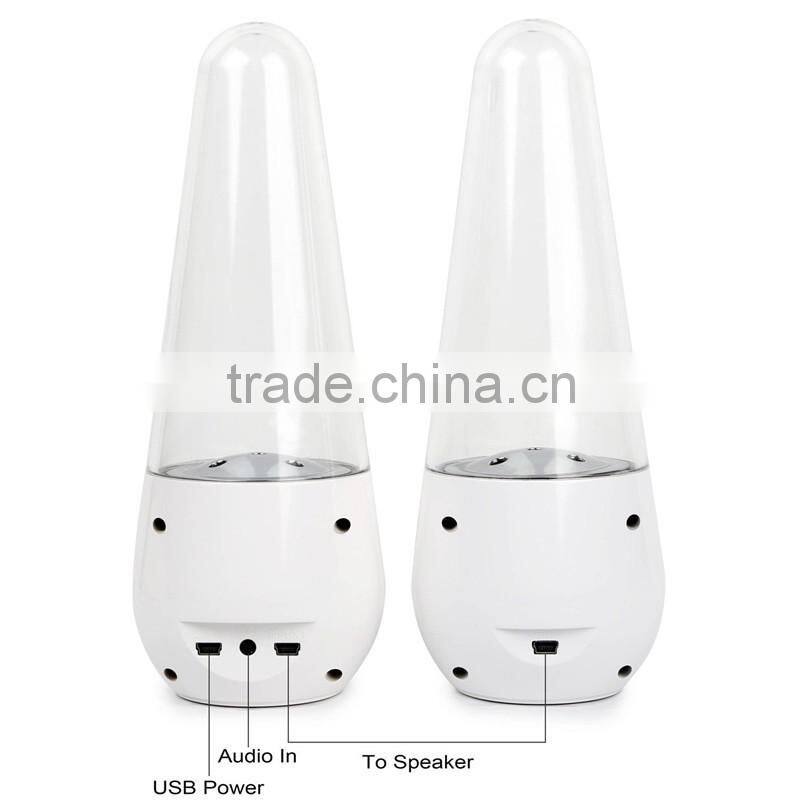 Wireless LED Light Show Fountain Water Dancing Bluetooth Speakers Music Stereo Subwoofer Speakers GuangDong Factory