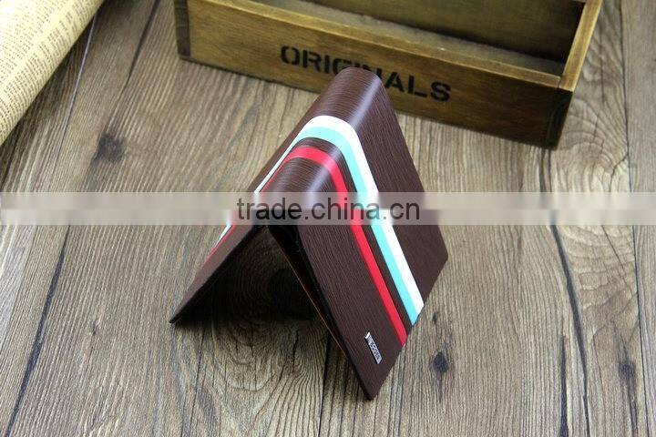 Mens PU Leather Wallet Pocket ID Credit Card Clutch Bifold Money Purse