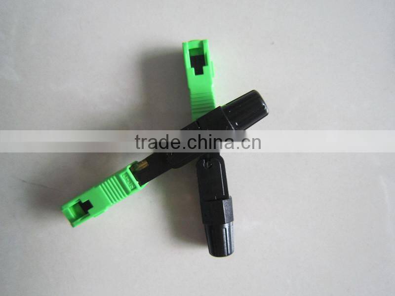 pre-embedded FTTH SC/UPC/APC fiber optic field Assembly fast connector