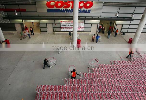 RUHAO china factory RH-ST03 1060*700*1020mm Hot Sale Supermarket Shopping Trolley With double Baby Seats