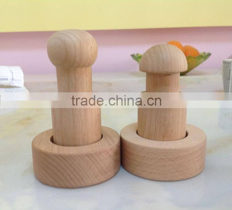 Factory customized unfinished wooden figure,cute interesting wooden doll