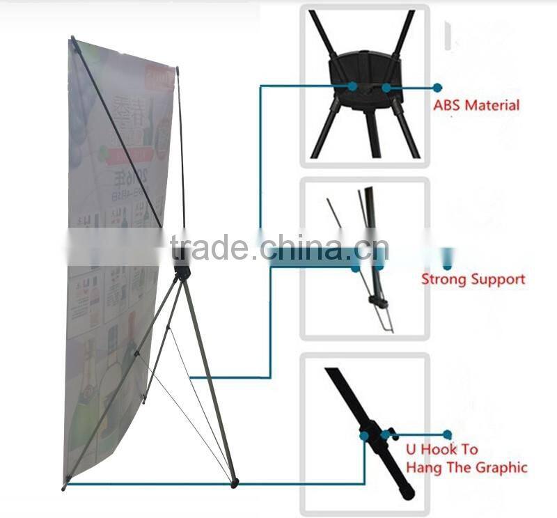 60*160cm Durable Advertising X Banner stand