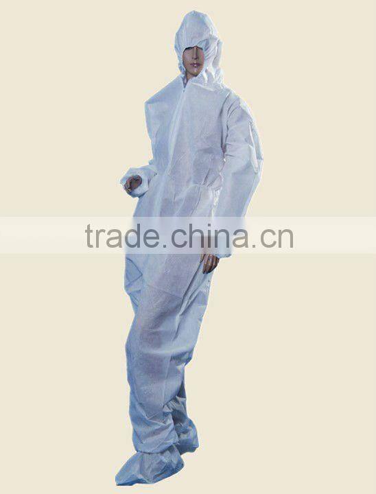 DISPOSABLE COVERALL WORK WEAR