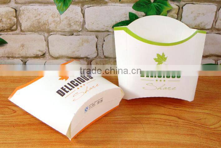 the newest design square Potato Chips Cup paper box Chips packaging box