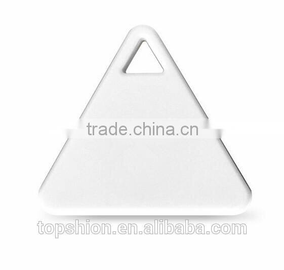 2015 new products mini portable bluetooth anti lost alarm with IOS and Android APP with triangle shape