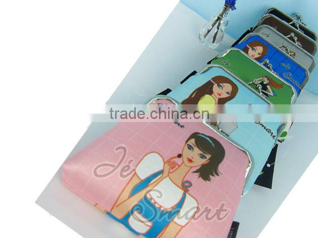 JSMART small coin purse coffee brand budget gift customized bag