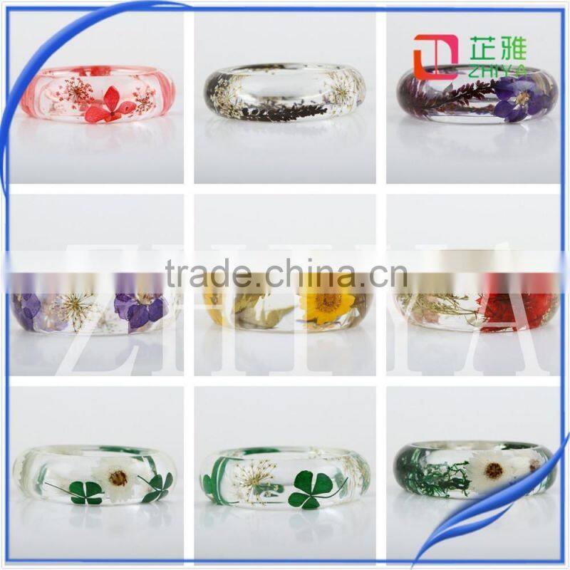 2016 fashion bangle newest bracelet sex bangle ,flower in resin bangle