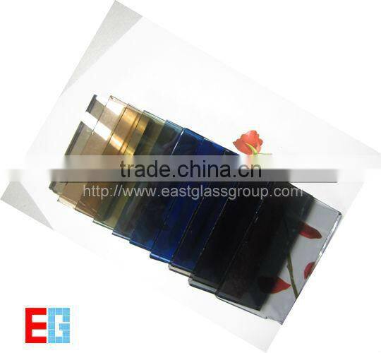 tinted glass colored float glass 3mm - 12mm