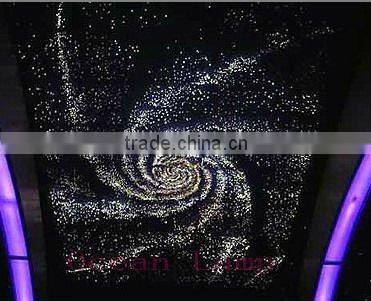 Romantic Rose Sky Optic Fiber Lamp Ceiling/Wall Fixture Flower Night Light Pendant Lamp fiber optic decoration for kids - OM163