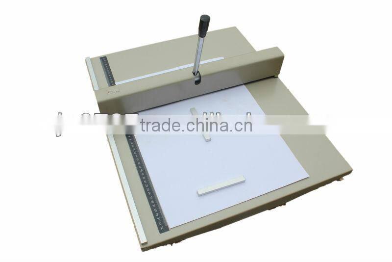 Semi paper creasing and perforating and Cutting machine