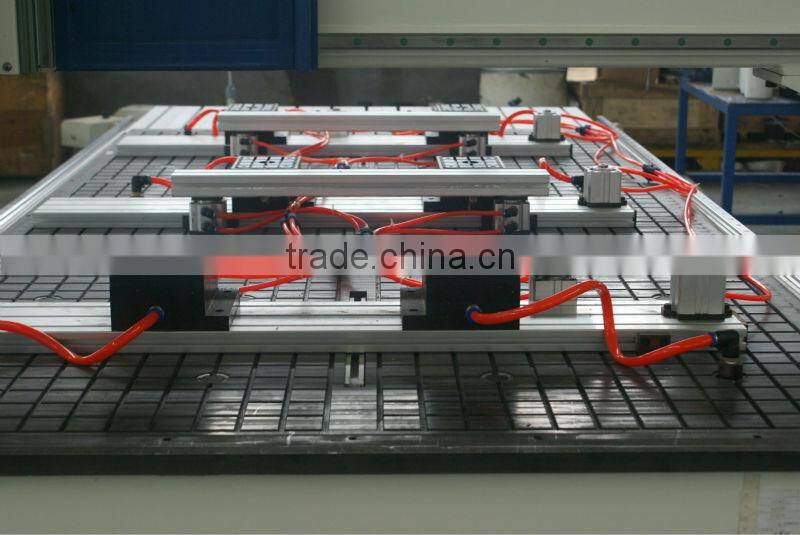 Shandong 1325 Simple ATC/Drilling CNC Router Machine with Three Heads