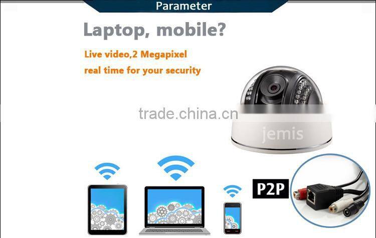 3.6mm Fixed Lens 20m Night Vision 2.0MP Maginon IP Camera JM-1021